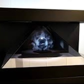 Realfiktion 3D holografisk montrer